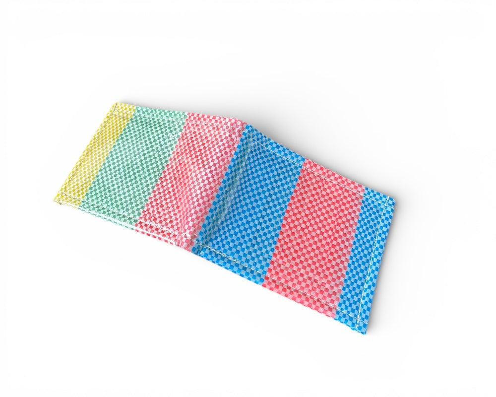 Upcycled Bi-Fold Wallet | Sustainable Mens Wallet by TORRAIN