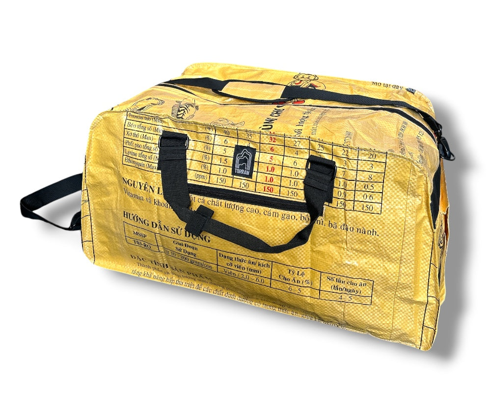 TORRAIN Medium Duffel Bag – Upcycled & Recycled Travel Bag