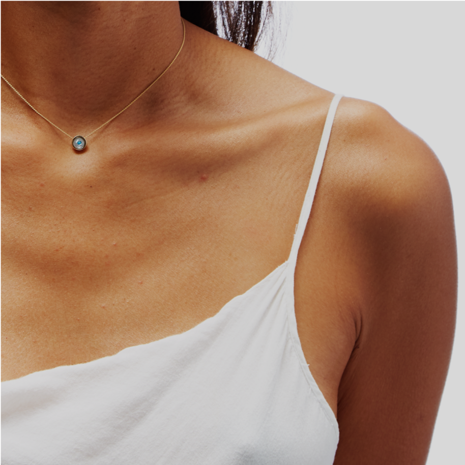 Discover your birthstone's magic! Ethical 14k Gold Necklace & Peacebomb Metal. Empower women, clear Laotian land. Sustainable jewelry with impact. Shop Article 22 now!