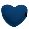 Heart Shaped Zafu Meditation Cushion - Cotton & Buckwheat Hulls