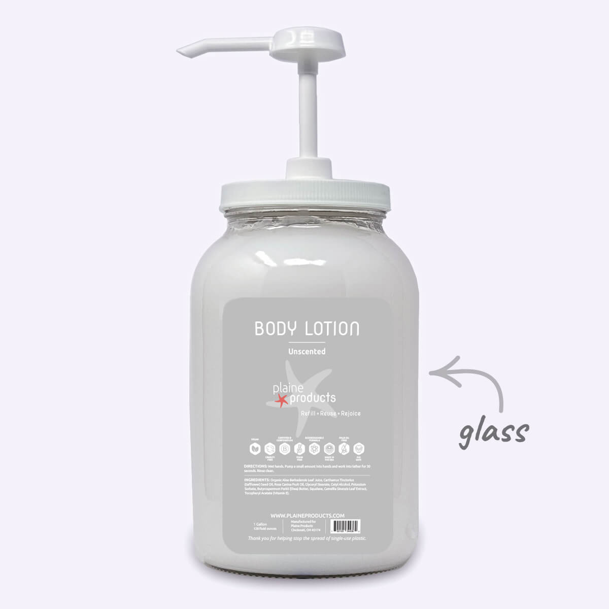 Plaine Products Aloe Body Lotion – Lightweight & Hydrating