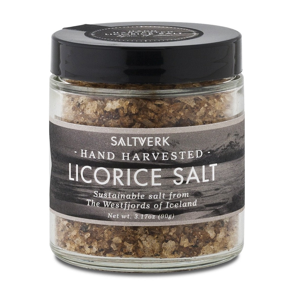 Licorice Salt - Sustainable, with minerals, Sea Salt