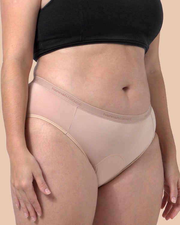hannah⋮SENSE Brief Heavy period underwear – sustainable reusable period protection for heavy flow days