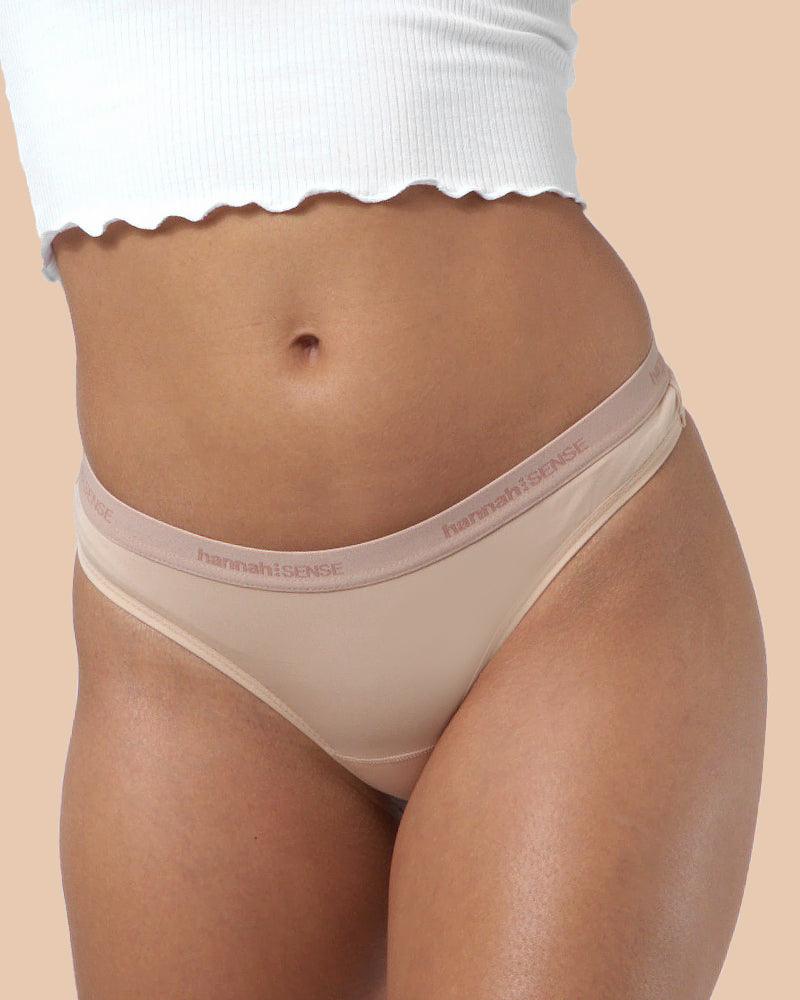 hannahSENSE Brief Light period underwear leakproof lining detail
