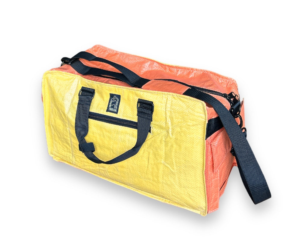 TORRAIN Small Transport Duffel – Upcycled Eco-Friendly Bag