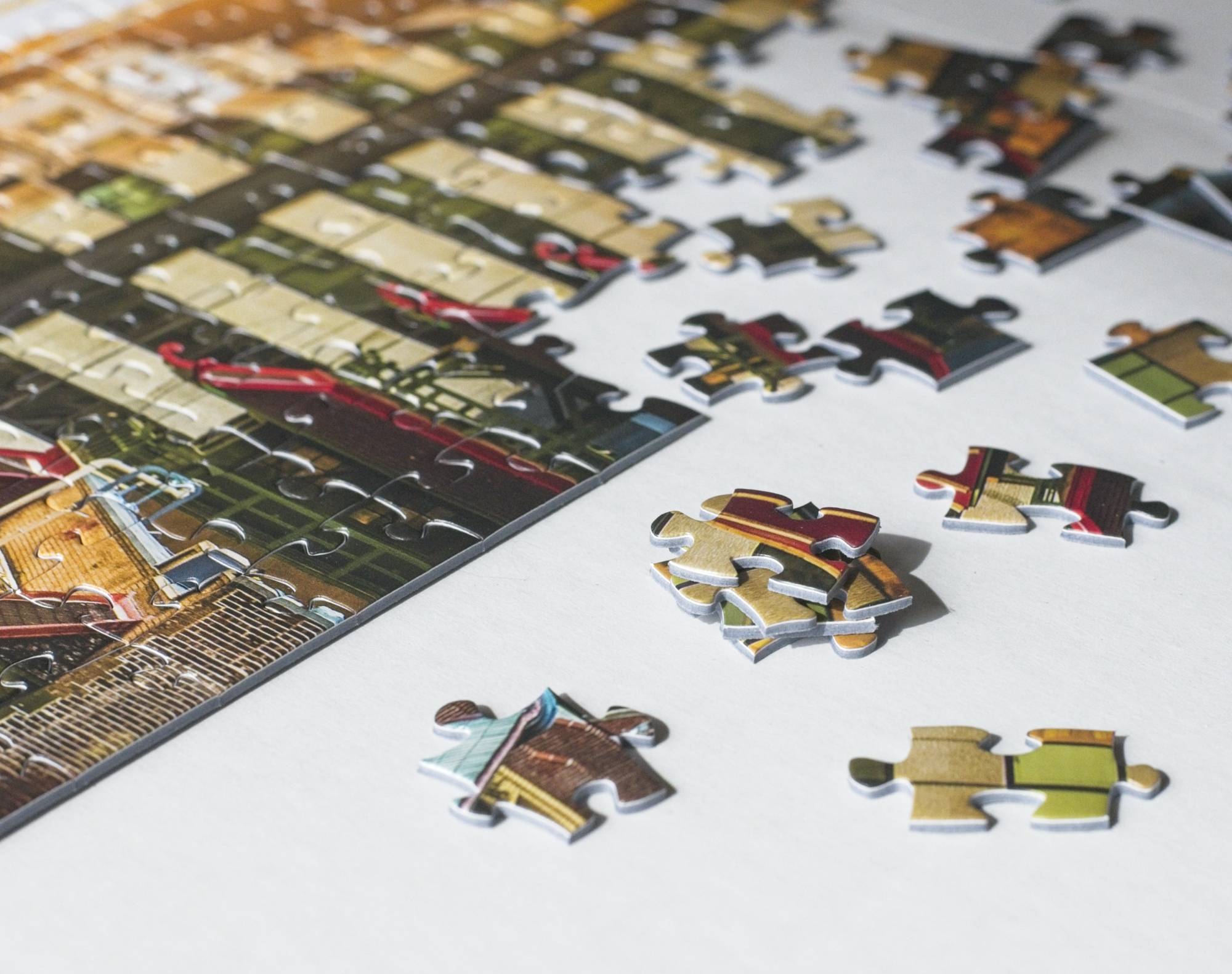 California St Cable Car Jigsaw Puzzle, 500 Pieces – San Francisco Photography