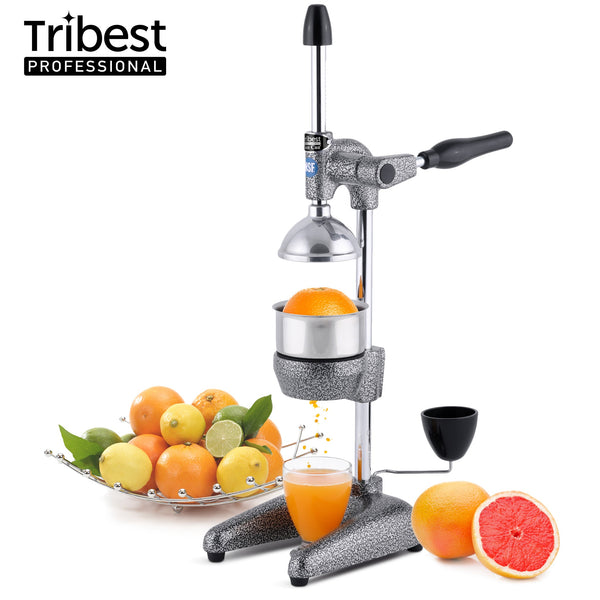 Make fresh, vitamin-packed juice without electricity! The Tribest Professional Cancan Manual Juice Press extracts maximum flavor from fruits & veggies (citrus, tomatoes). Enjoy healthy drinks, reduce waste, & boost your well-being. Shop now & get free shipping!