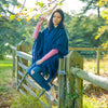 Alpaca Cotton Blend Cape Wrap Poncho – Solid Colour | Purely Alpaca