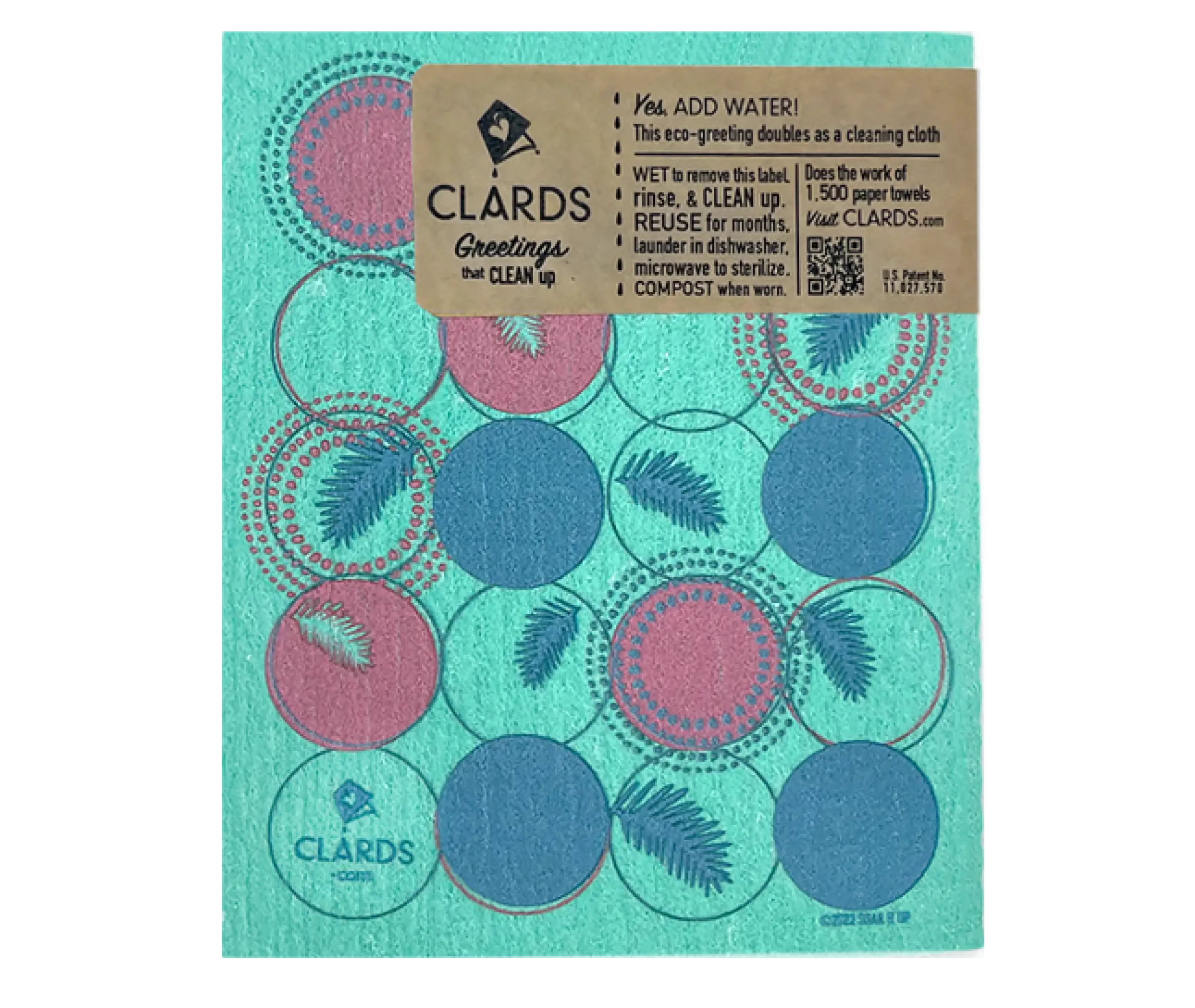 Cardinal Branches Clards—Greetings that Clean Up