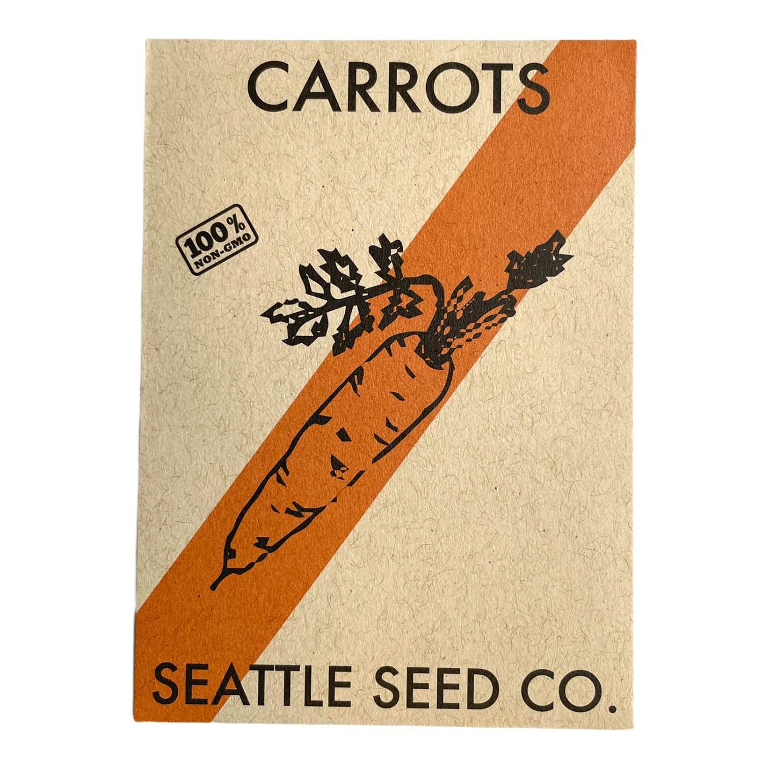 Danvers heirloom carrot seeds packet from Seattle Seed Company