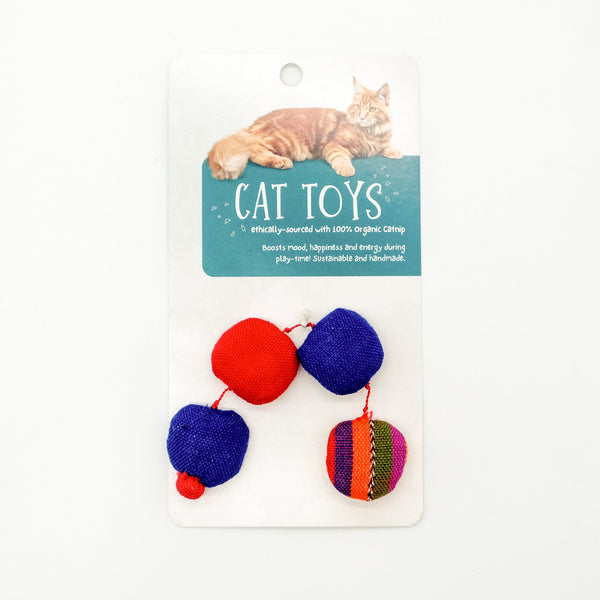 Organic Catnip Caterpillar Cat Toy