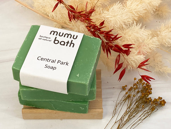 Mumu Bath Central Park Soap: Fresh and Earthy Scent for Your Shower