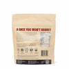 Kraft paper packaging with text 'A Date You Won't Regret' on a white background