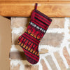 Eco-Friendly Guatemalan Brocade Christmas Stocking