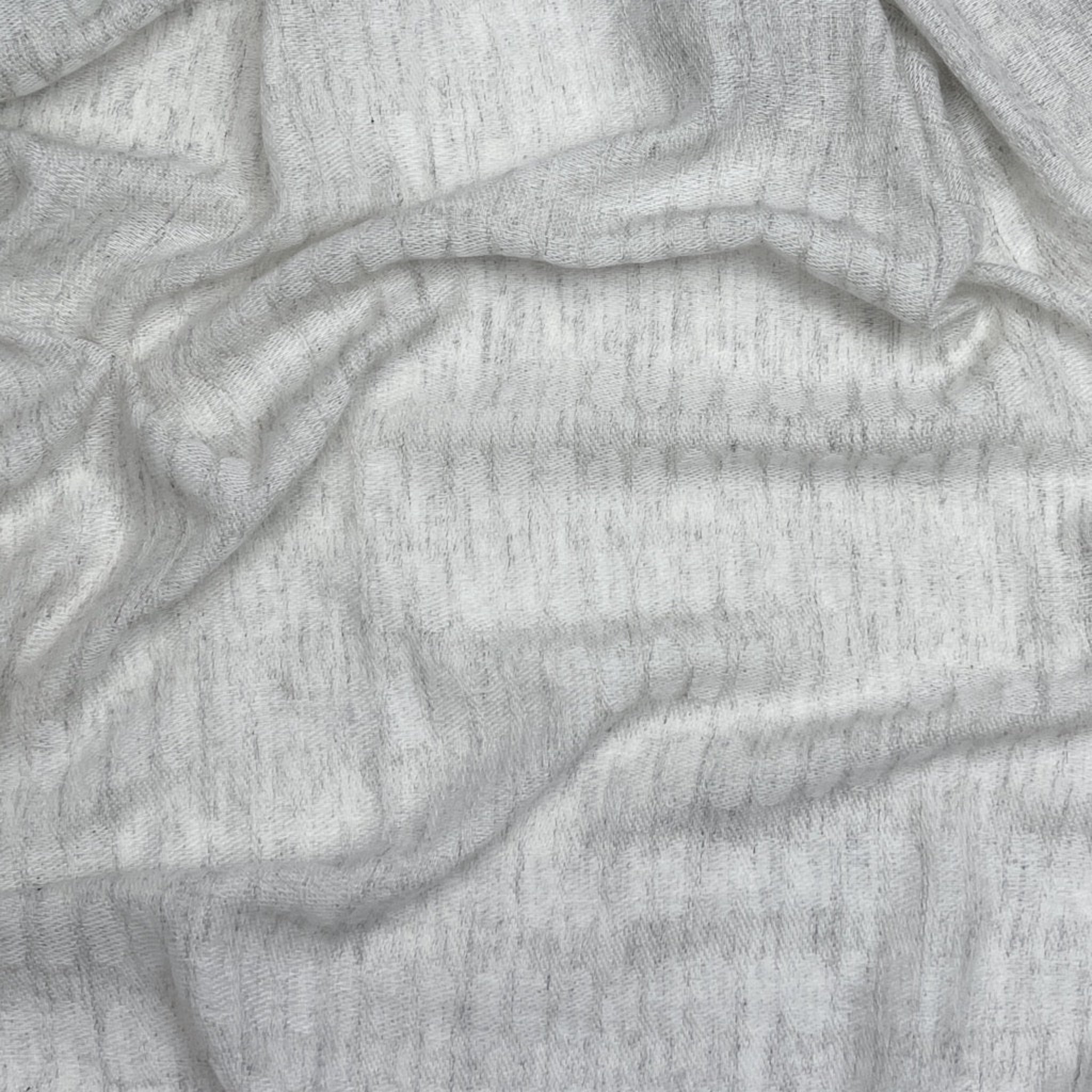 Close-up of gray fabric with folds