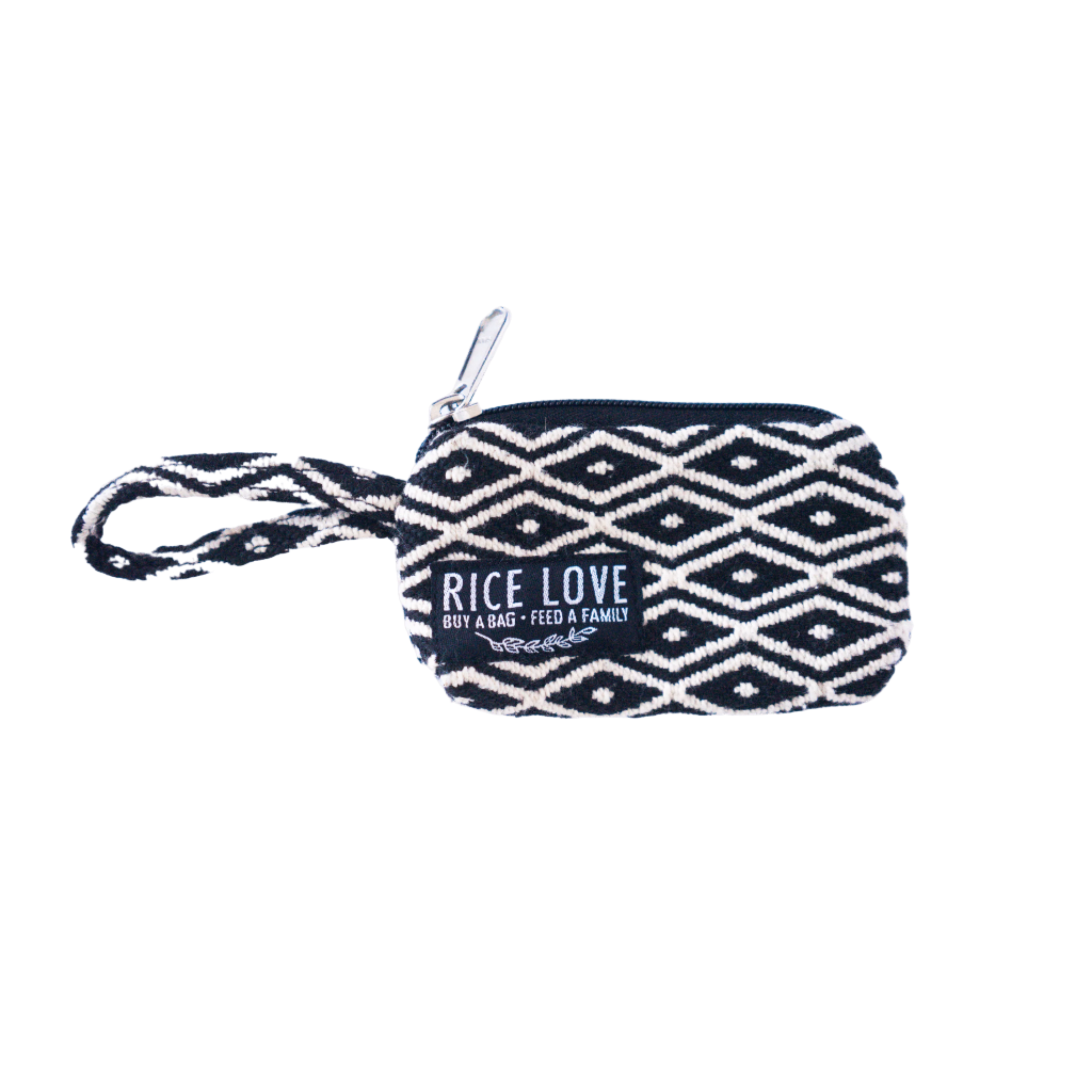 Rice Love Coin Purse styled as a compact everyday accessory