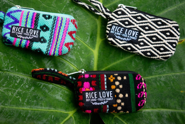 Coin Purse by Rice Love shown as a small accessory for coins and cards