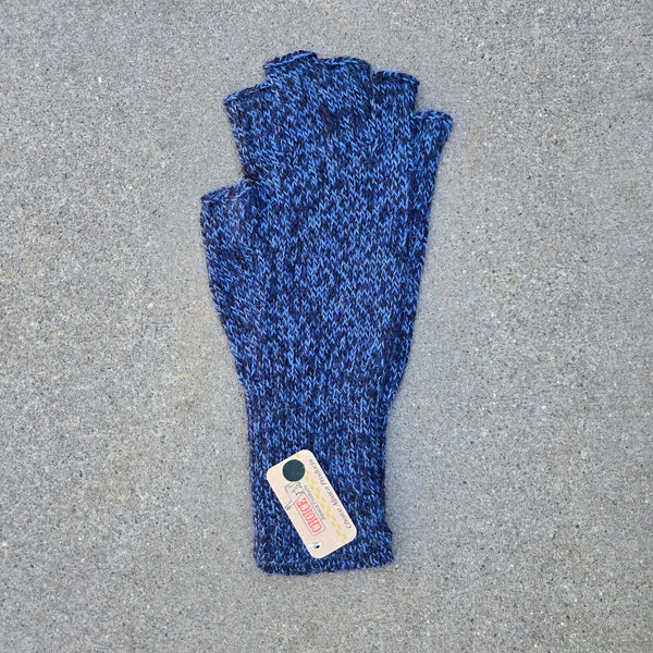 100% Alpaca Fingerless Gloves – Colorful, Warm Knit Gloves for Women & Men