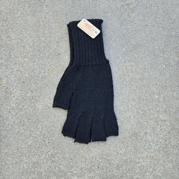 100% Alpaca Fingerless Gloves – Colorful, Warm Knit Gloves for Women & Men