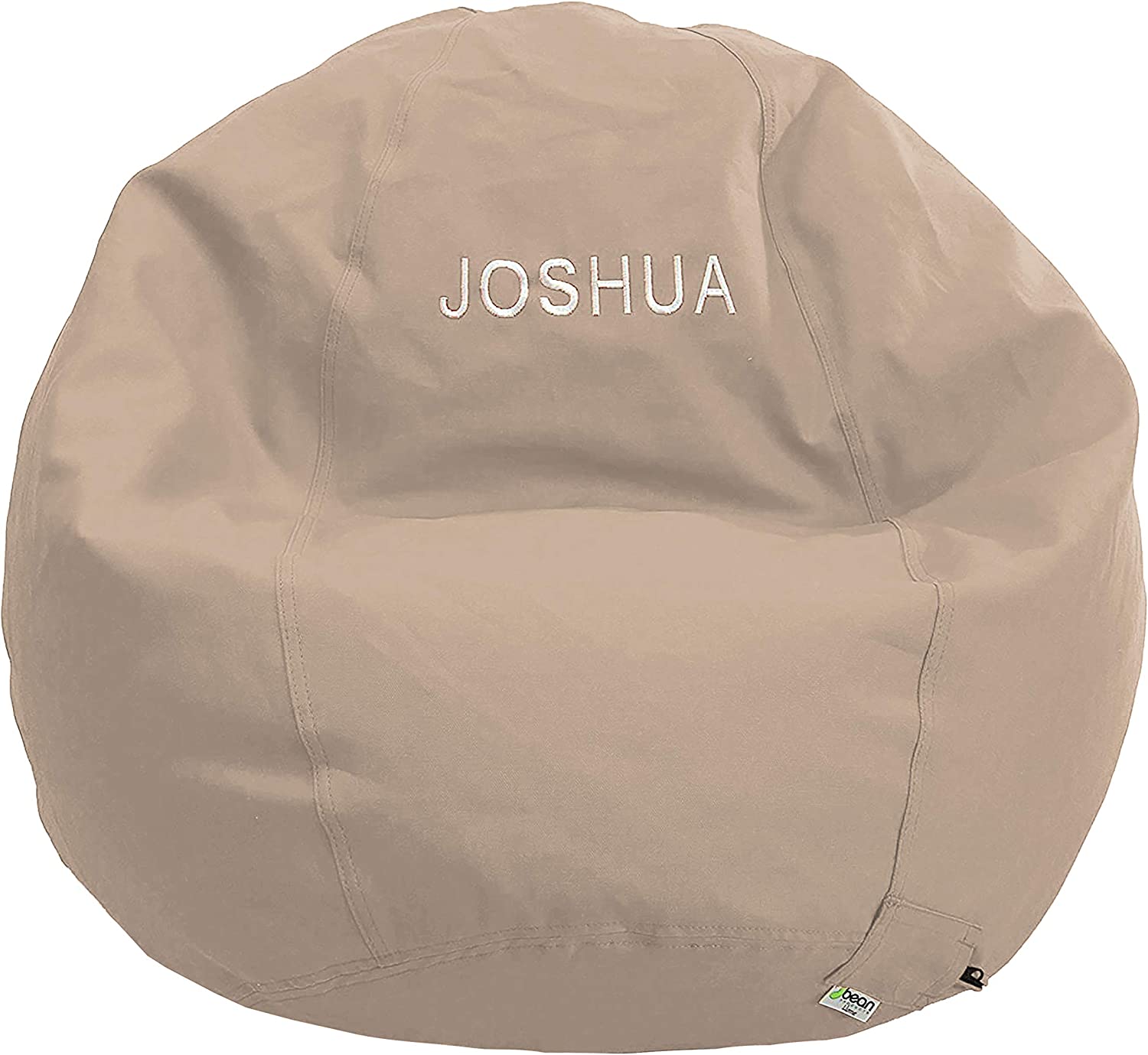 ComfyBean Bean Bag Chair Cover Only – 10 oz Cotton, Kids & Adults