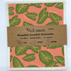 Set of 3 Kalo Swedish dish cloths from Meli Wraps arranged together