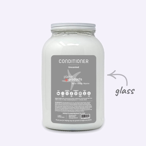 Plaine Products Vegan Refillable Conditioner for Shiny, Hydrated Hair