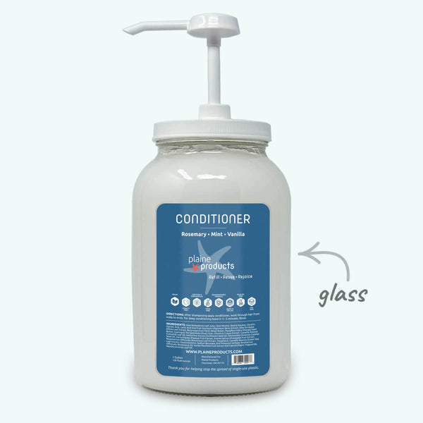Plaine Products Vegan Refillable Conditioner for Shiny, Hydrated Hair