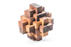 Construct Chuck 24-piece Burr puzzle assembled — Kubiya Games