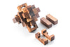 Construct Burr Puzzle – 24-Piece Interlocking Wooden Brain Teaser