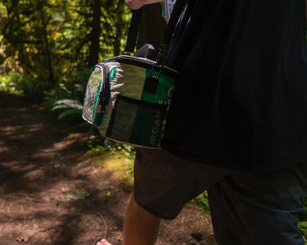 Stay cool and sustainable with our Plunge Cooler Bag. This reusable cooler is made from recycled materials and is perfect for keeping your drinks and snacks chilled on hot days. Lightweight, durable, and eco-friendly, the Plunge Cooler Bag is the perfect companion for your outdoor adventures. Order yours today!