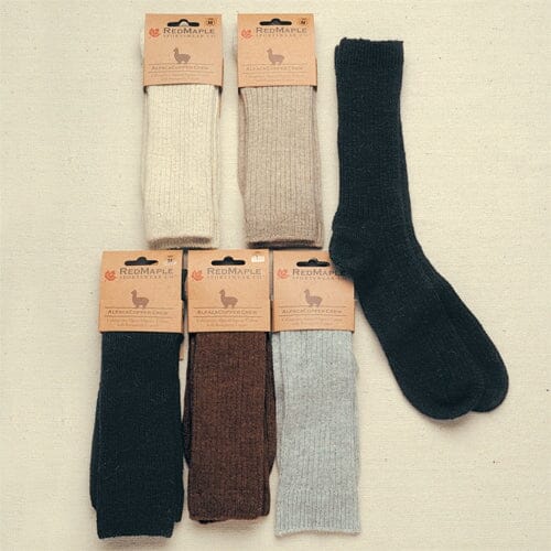Copper Crew Alpaca Socks – Soft, Wellness & Naturally Dye-Free