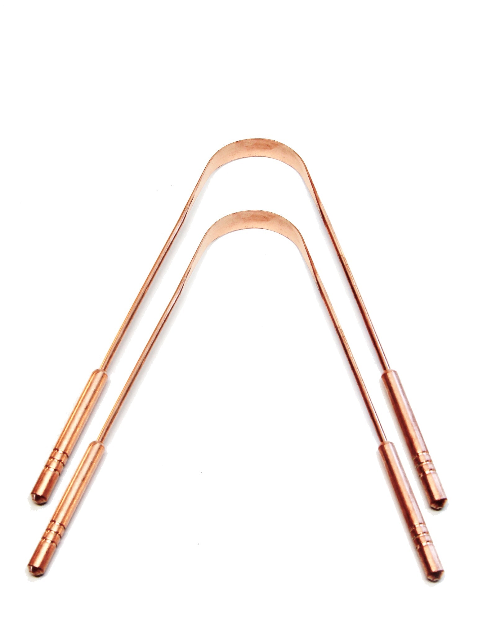 Pure Copper Tongue Scraper - 100% Pure Copper Tongue Cleaner