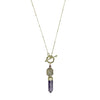 Amethyst Satellite Chain Necklace - Healing and Protective Jewelry