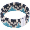 Blue handwoven palm cuff bracelet – Mountain style by Tulia x HHPLift