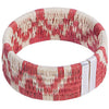 Coral handwoven palm cuff bracelet – Mountain style by Tulia x HHPLift