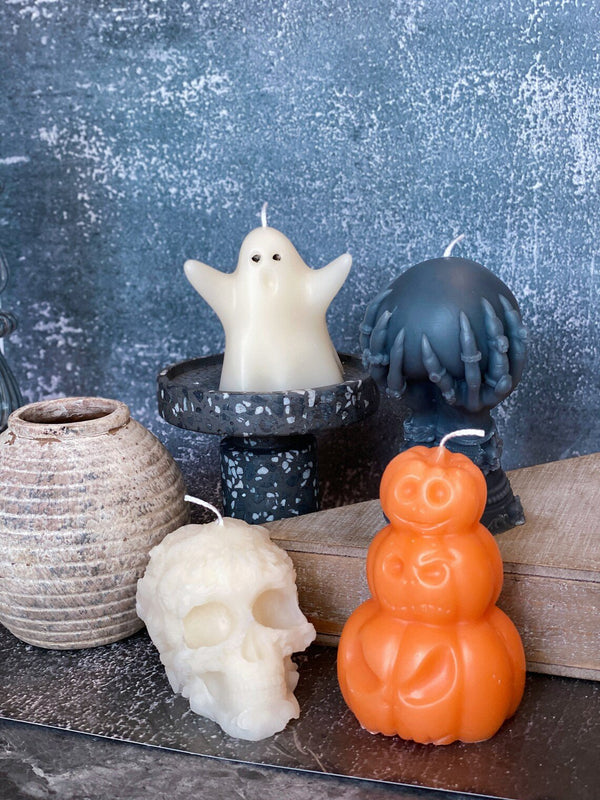 Cute Ghost Handmade Soy Wax Candle