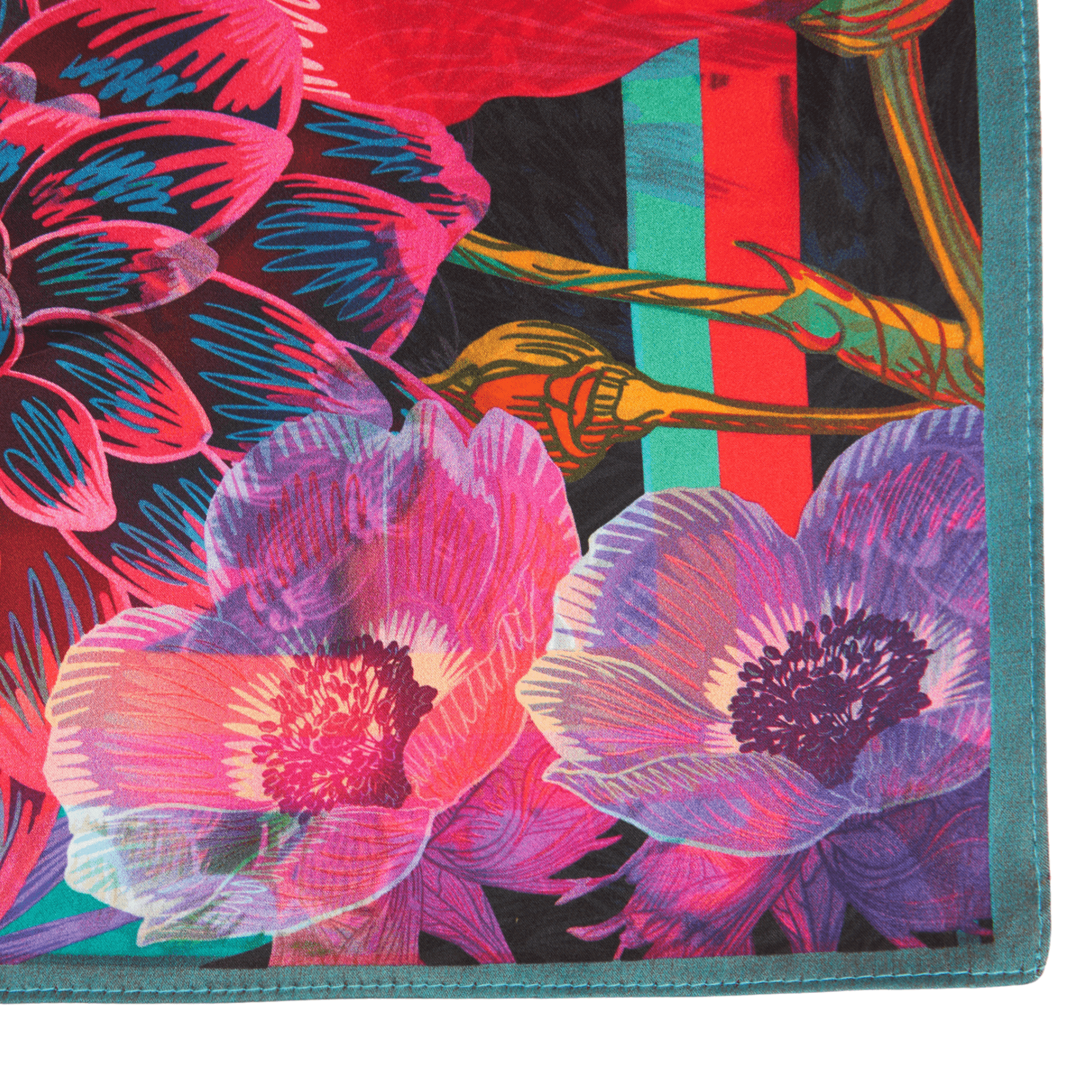 Daisy Mulberry Silk Furoshiki Gift Wrap – 28
