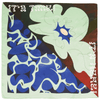 Deeper 50-inch mulberry silk furoshiki gift wrap featuring original spring artwork by Essery Waller, Le Gasp Collection