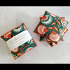 Desert Bloom lavender sachets set of two with floral print, filled with dried lavender buds, made in Georgia by Dot and Army