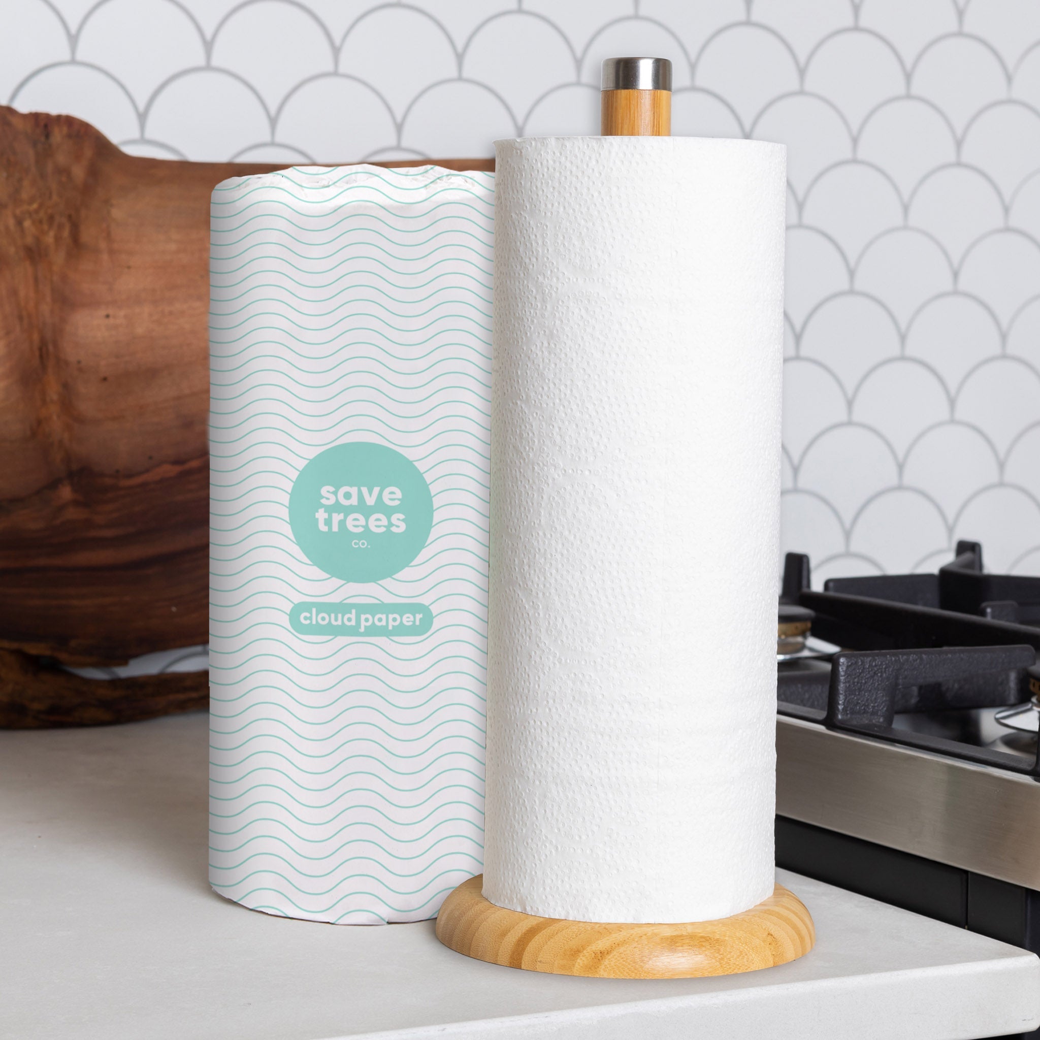 Cloud Paper Bamboo Paper Towels offer a sustainable, eco-friendly alternative. Made from fast-growing bamboo, they're soft, absorbent, & plastic-free! Enjoy convenient subscriptions, free shipping, & feel good about your clean. Shop now & make the switch!
