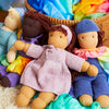 Organic Cotton Doll Zoe by Sarah's Silks! Soft, natural, Waldorf-inspired. Safe for toddlers. Encourages imagination & social play. Ages 18 months+