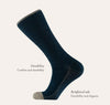 Dress/Liner Crew Premium Alpaca Socks