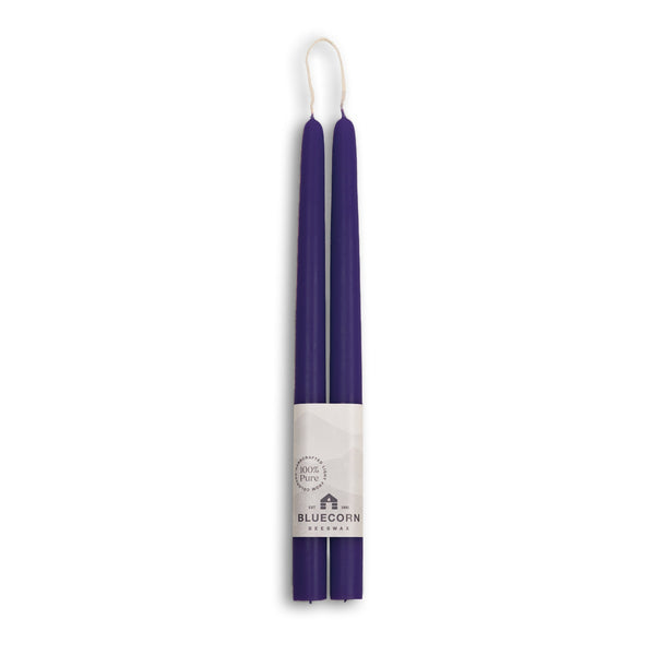 Hand-Dipped Beeswax Taper Candles – 100% Pure Beeswax, 1 Pair
