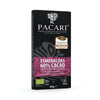 Pacari Esmeraldas 60% Cacao chocolate bar packaging on a white background