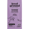 Level Ground Ethiopian Medium Roast Coffee bag — certified organic and Fair Trade, small batch roasted in Victoria BC