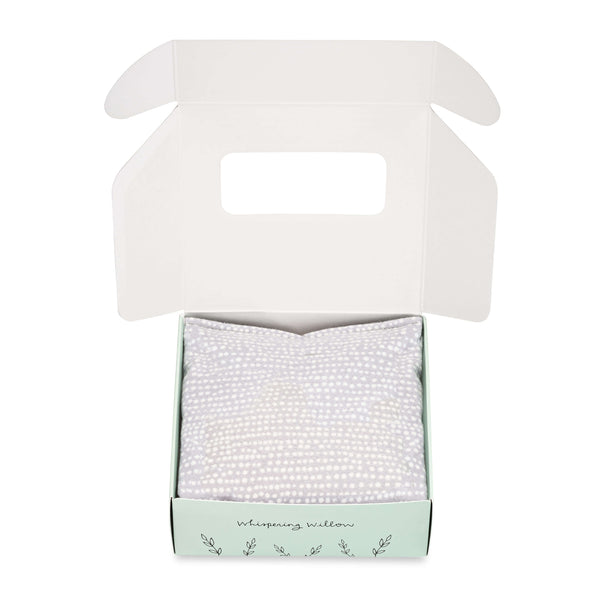 Find your zen with our Tranquil Gray Lavender Eye Pillow. This soothing eye pillow is the perfect way to unwind and de-stress.