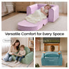 Child sitting on the Tiny Land GentleSnug Kids Sofa Chair
