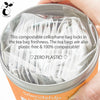 Plastic-free abacá fibre tea sachets for Chai Spice Black Tea with no tags or strings