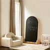 Tiny Land Double-Sided Magnetic Chalkboard Easel for Kids