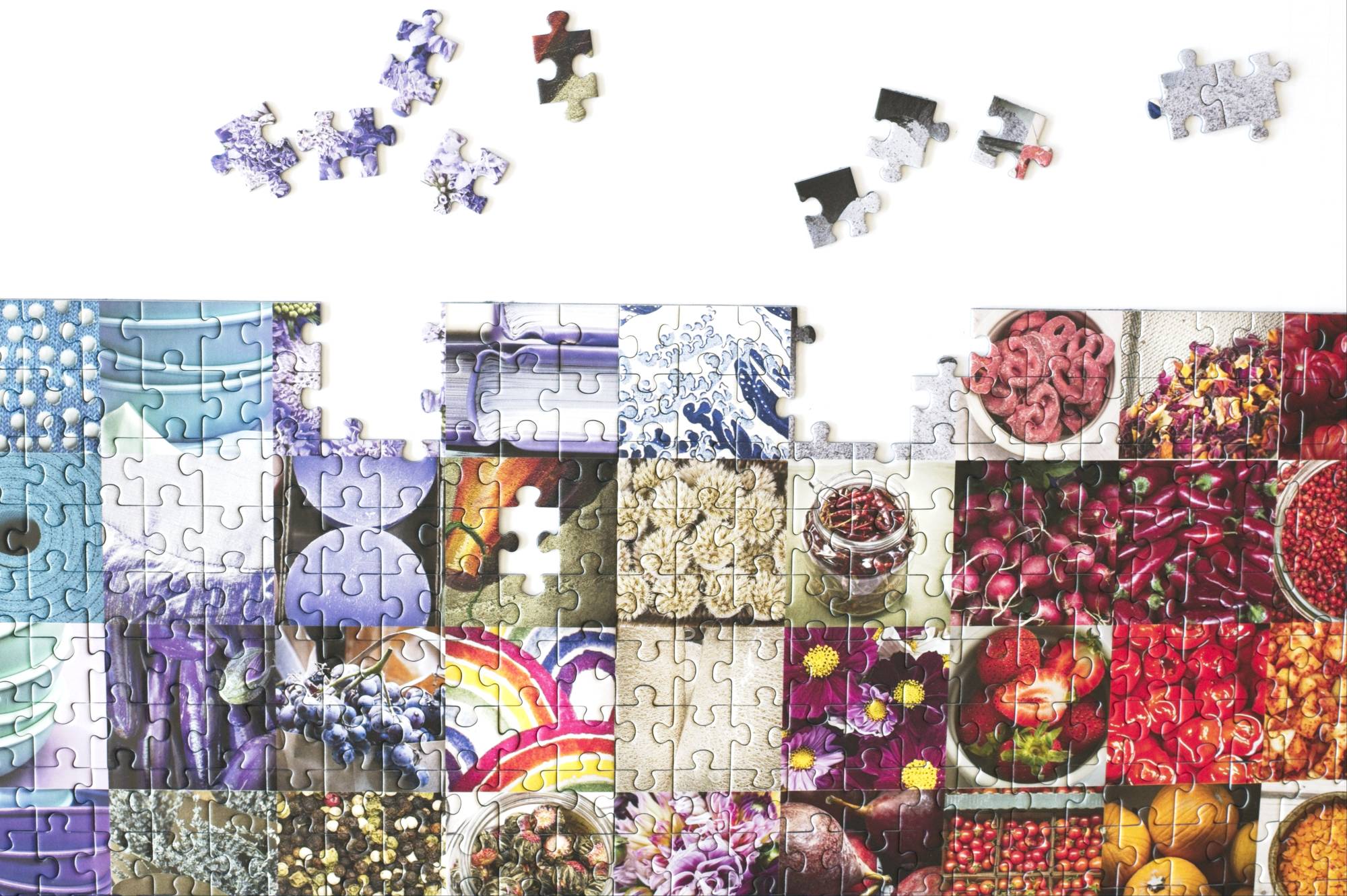 50 Years of Rainbow 1000-Piece Jigsaw Puzzle | Rainbow Grocery Co-op
